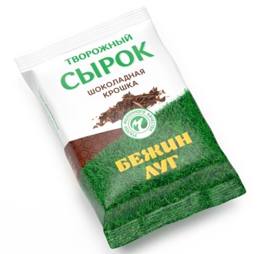 Сырок творожный с массовой долей жира 8% с шоколадной крошкой. Фото Сырок творожный с массовой долей жира 8% с шоколадной крошкой.