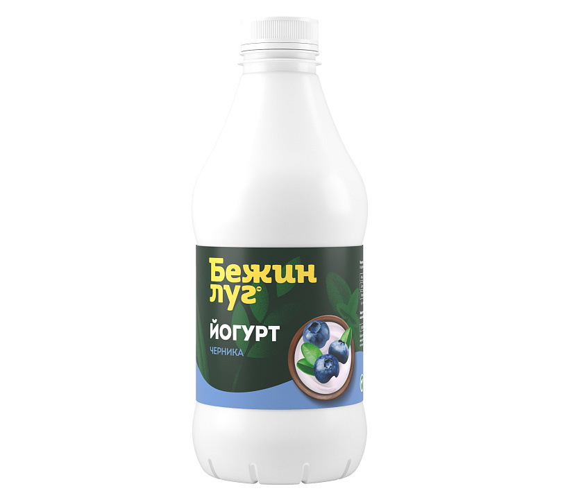 Питьевой йогурт с черникой 2,5% Фото Питьевой йогурт с черникой 2,5%