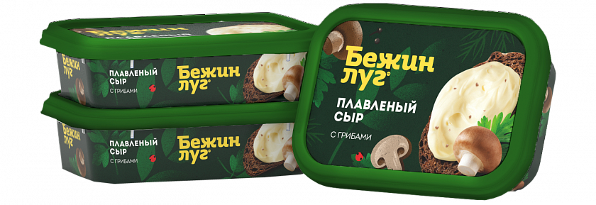Сыр плавленый с наполнителем "грибы" Фото Сыр плавленый с наполнителем "грибы"