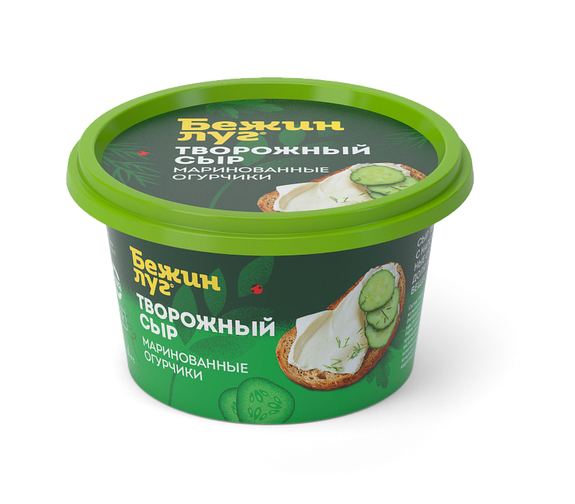 Сыр творожный сливочный с наполнителем «Маринованные огурчики» Фото Сыр творожный сливочный с наполнителем «Маринованные огурчики»