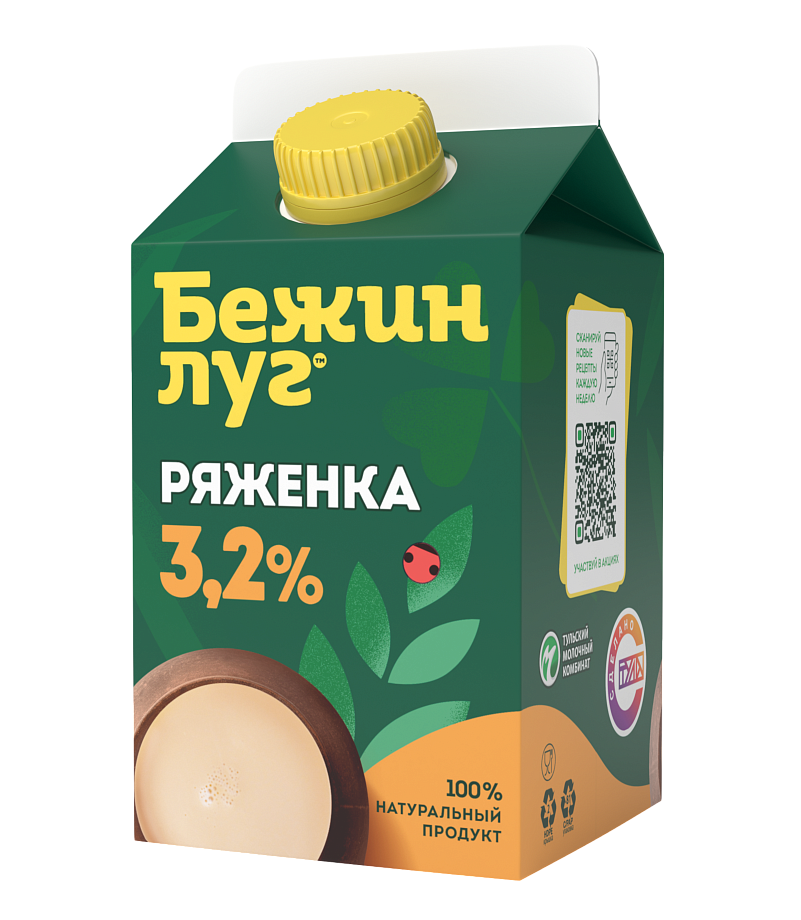 Ряженка 3,2% Фото Ряженка 3,2%