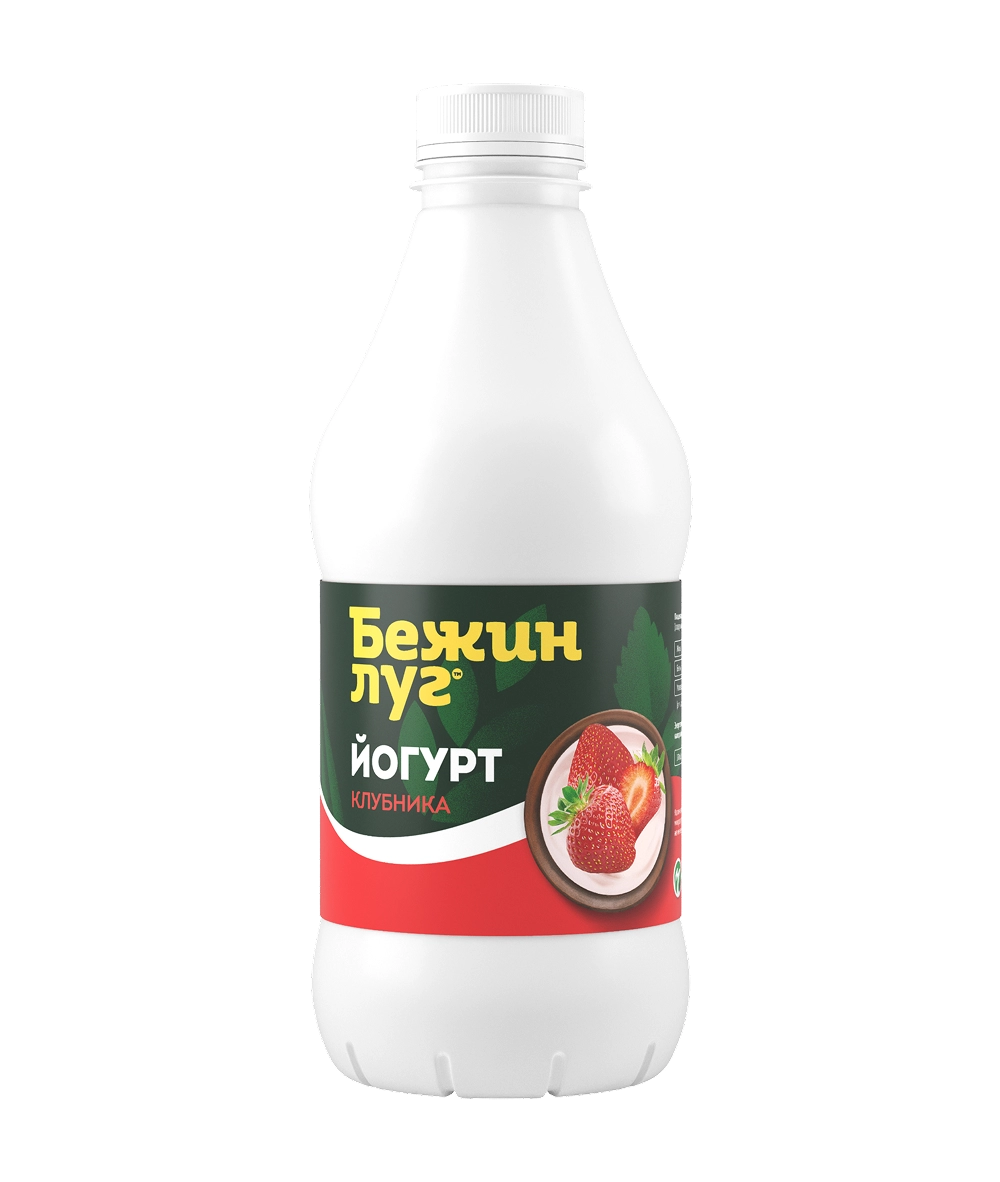 Питьевой йогурт с клубникой 2,5%