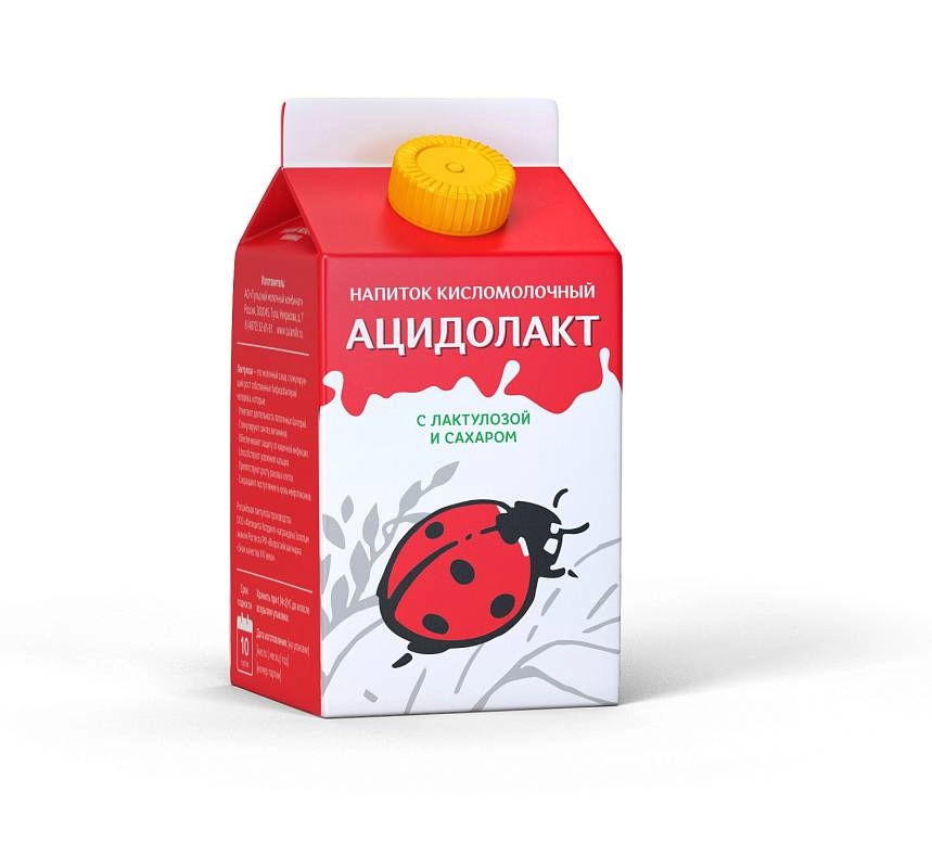 Новый дизайн ацидолакта