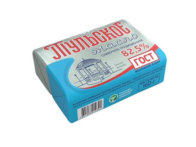 Масло сливочное 82,5%, 160г