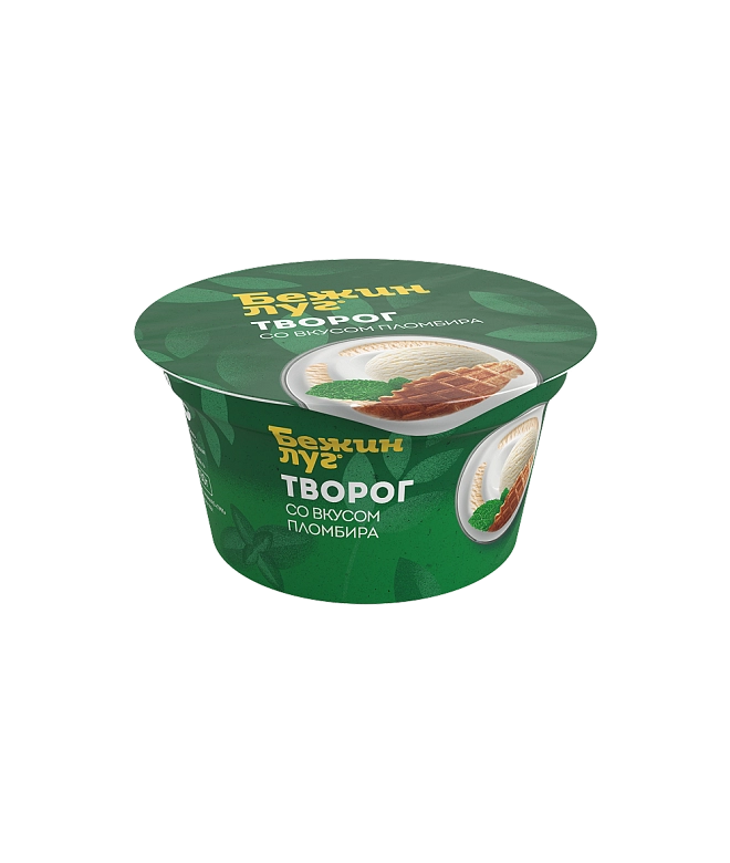 Мягкий творог со вкусом пломбира