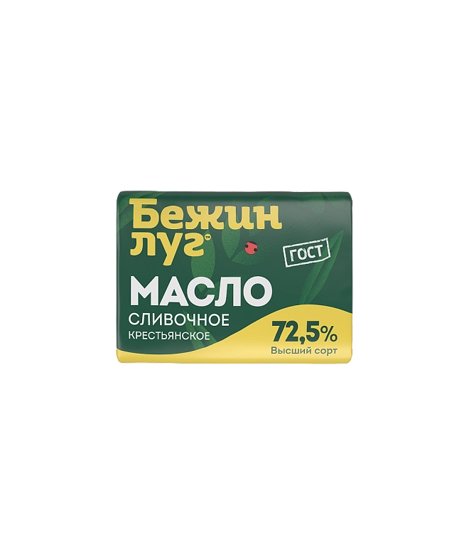 Масло сливочное 72,5%