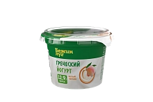 Йогурт «Греческий» с наполнителем «Со вкусом белого персика»
