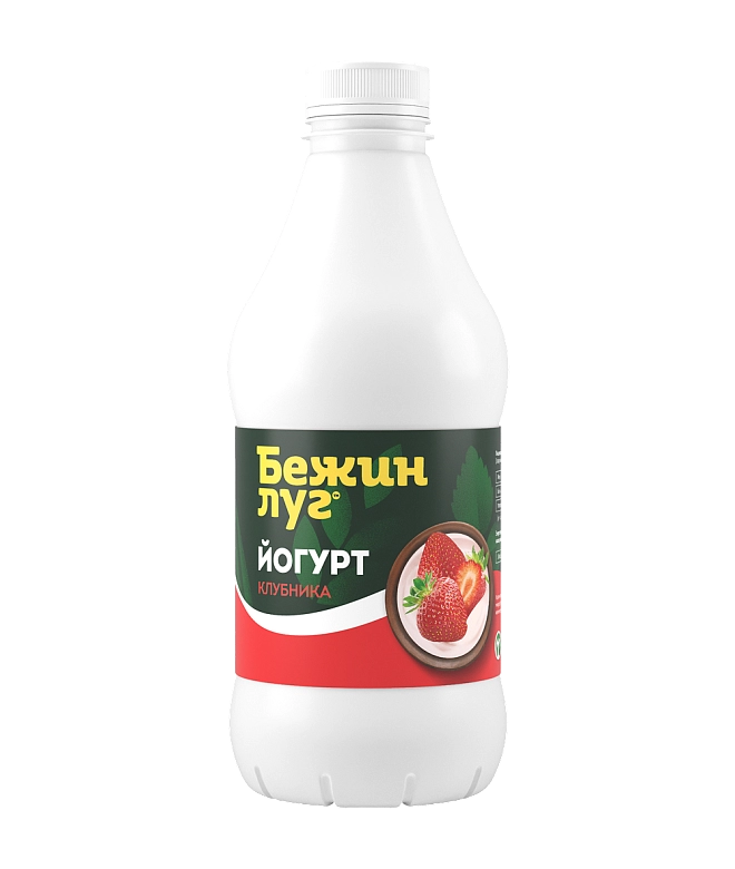Питьевой йогурт с клубникой 2,5%