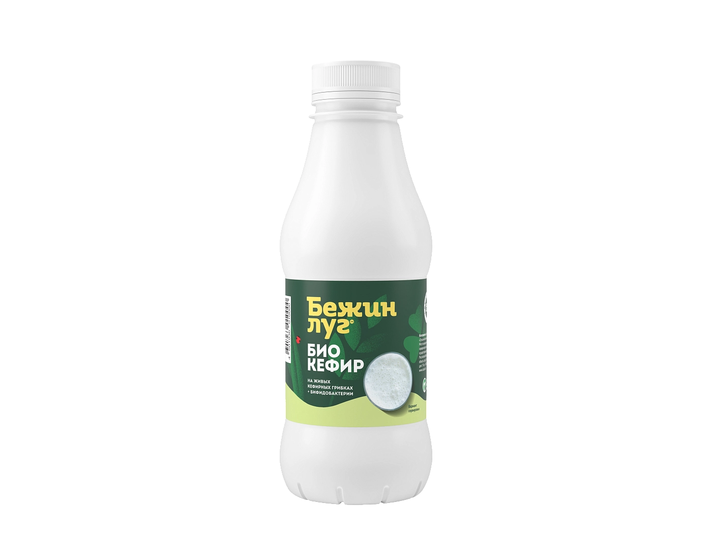 Биокефир.  Массовая доля жира 1%. 