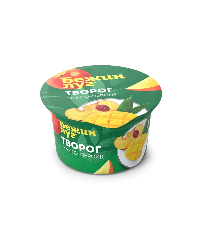 Мягкий творог «Манго-Персик»