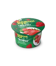 Мягкий творог с клубникой и земляникой